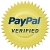 Secure payments processed through PayPal