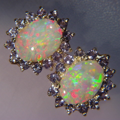 Opal Earrings